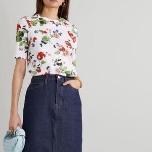 ERDEM 🇬🇧SZ L TEE SHIRT NWT | Glorious spring summer top